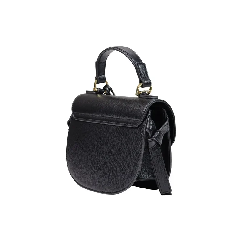 Love Moschino Schwarze Damenhandtasche aus Polyurethan, B 21 x H 17 x L 8 cm