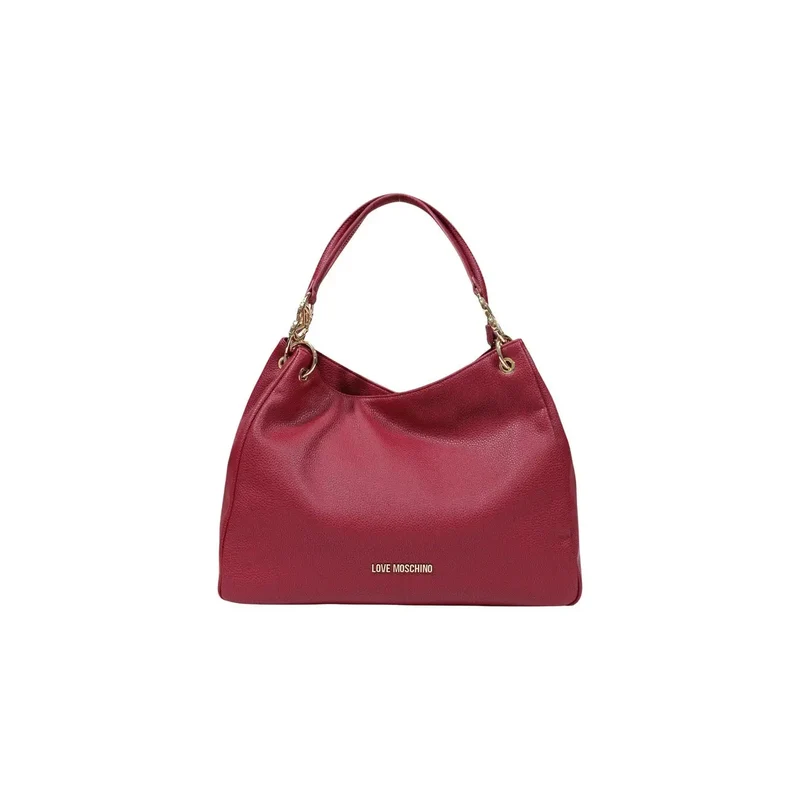Love Moschino Damen-Handtasche, lila, Polyurethan, B 42 x H 28 x L 14 cm