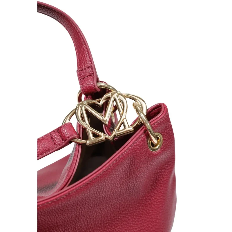 Love Moschino Damen-Handtasche, lila, Polyurethan, B 42 x H 28 x L 14 cm