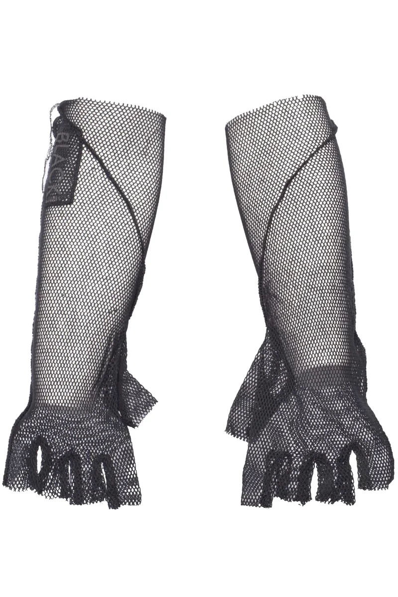 Black by K&M Tüllstulpen