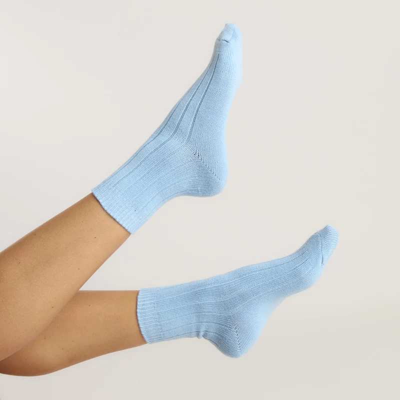 Dicke Gerippte Socken (3er-Pack) - Bunt