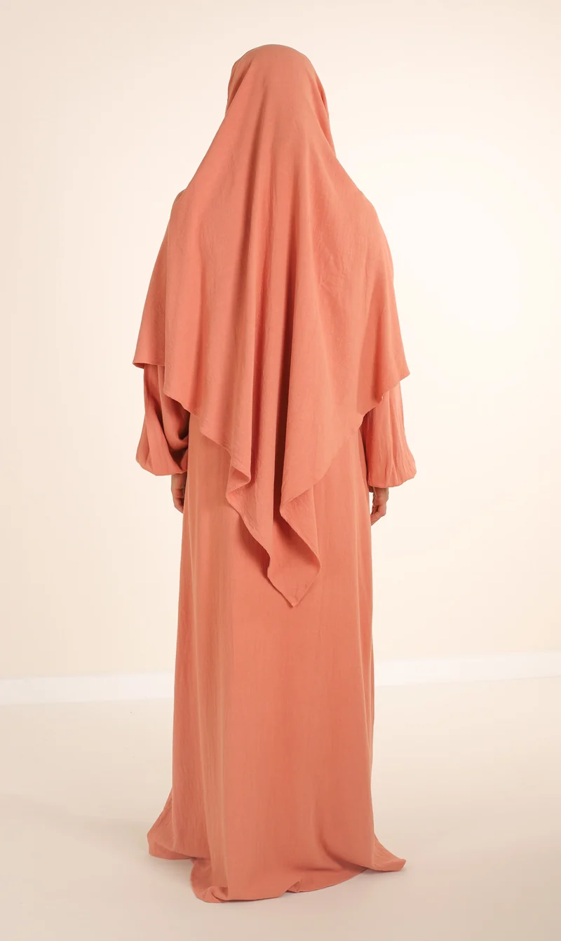 Natürliche Nila Abaya - Mokka