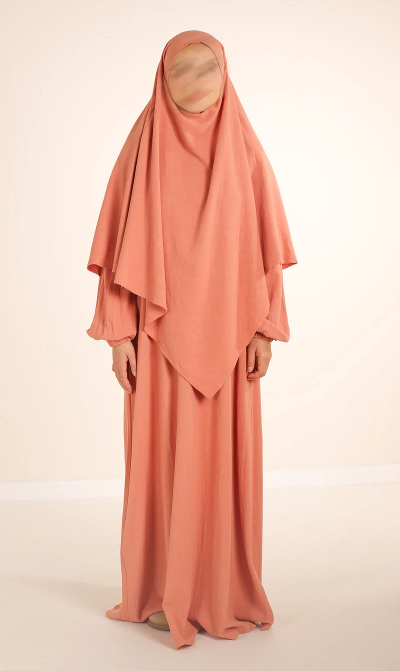 Natürliche Nila Abaya - Mokka