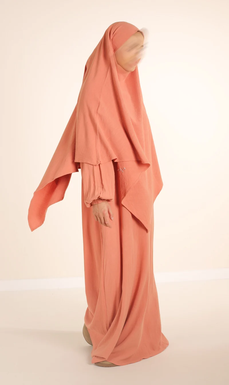 Natürliche Nila Abaya - Mokka
