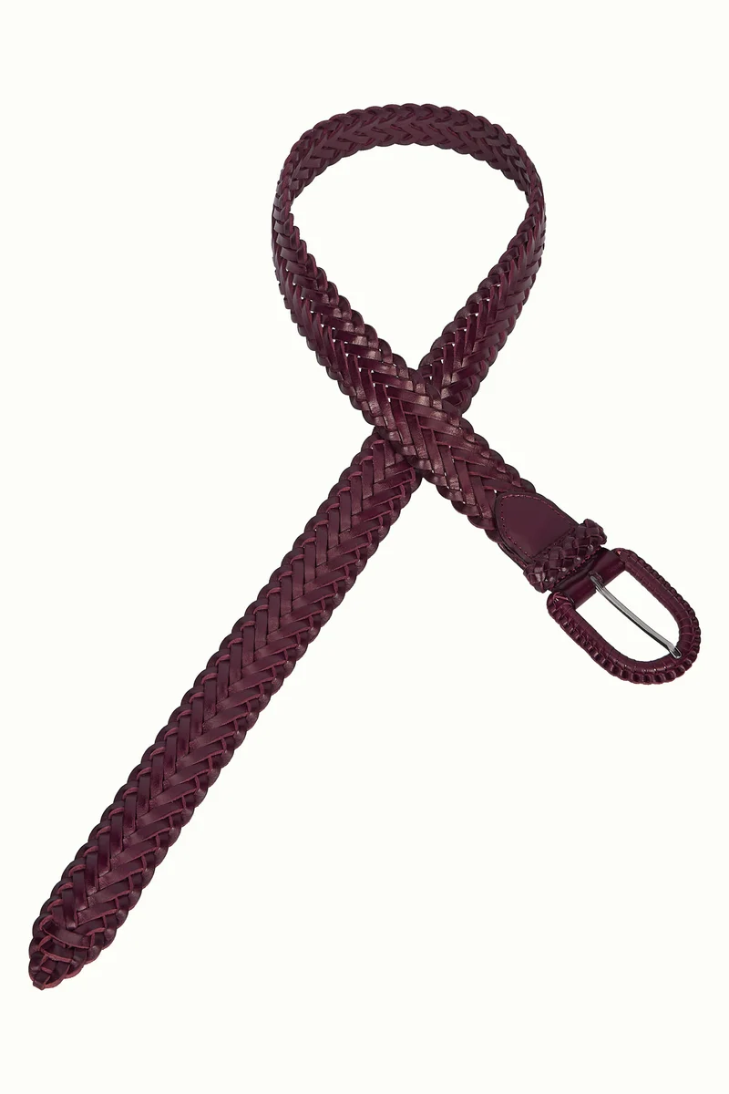 Wide Braid Belt