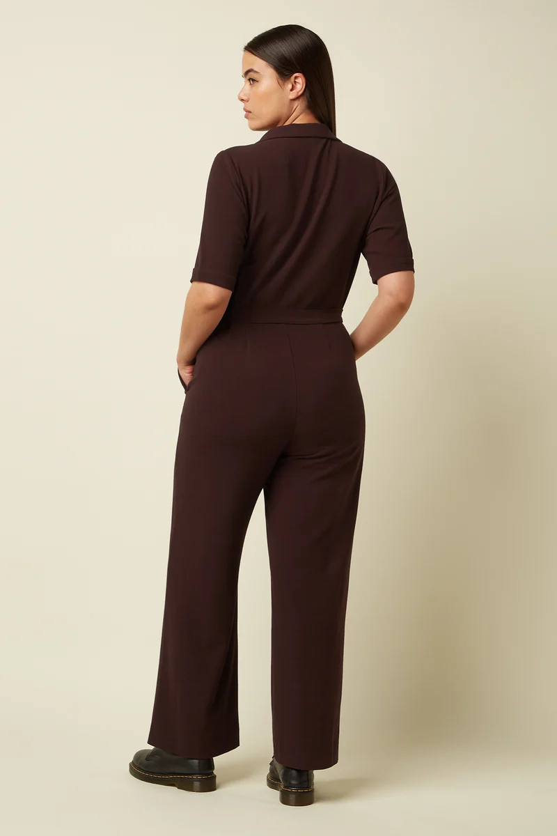 Doris Jumpsuit Woven Crepe