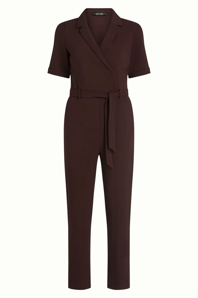 Doris Jumpsuit Woven Crepe
