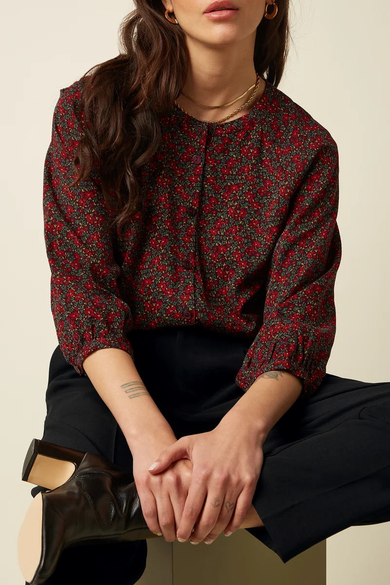 Cybil Blouse Juniper