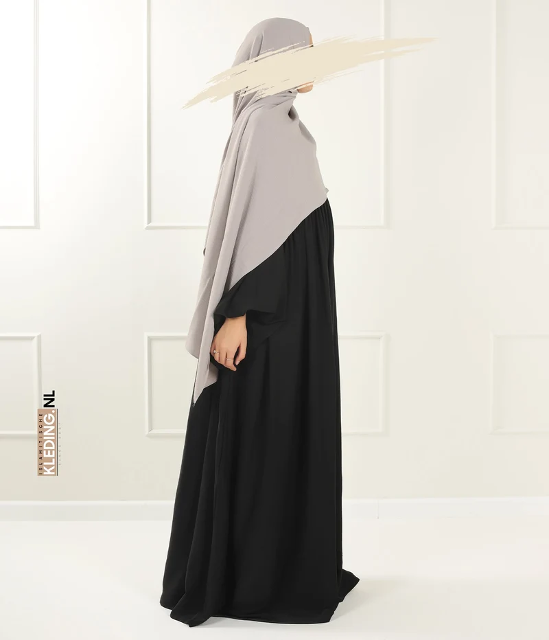 Jilbab Soumaya Ballonhülle - Schwarz