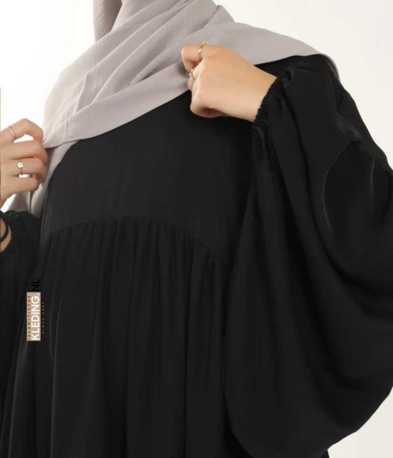 Jilbab Soumaya Ballonhülle - Schwarz