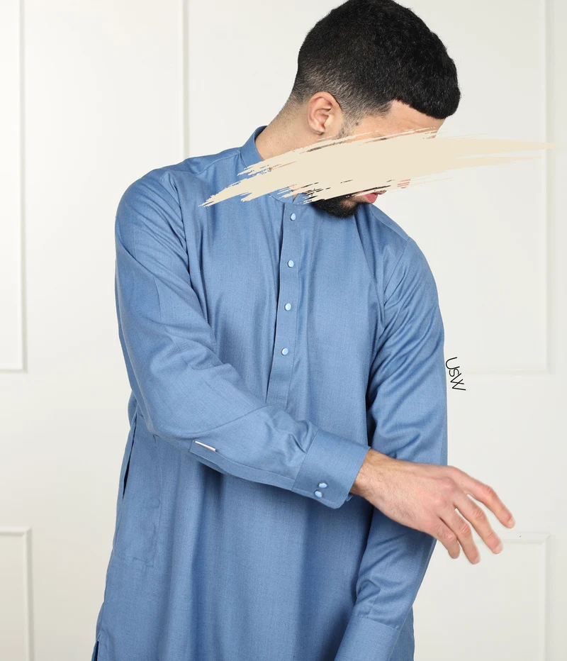 Sarwal Kameez Chino / Himmelblau