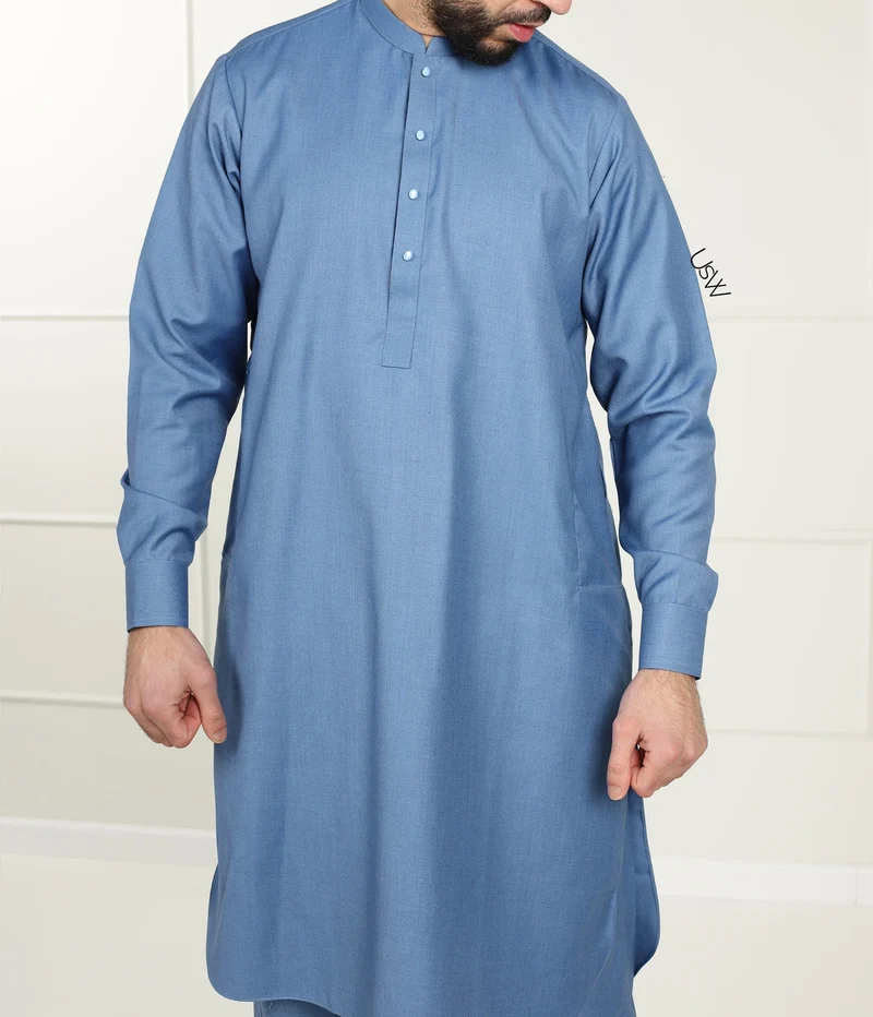 Sarwal Kameez Chino / Himmelblau
