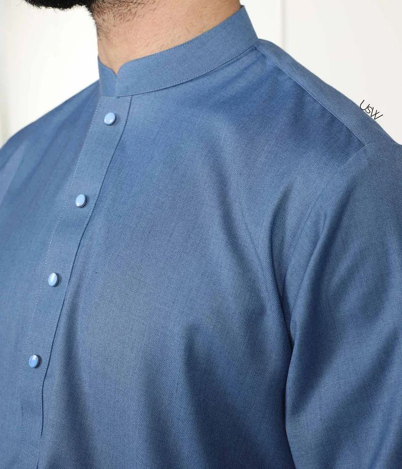 Sarwal Kameez Chino / Himmelblau