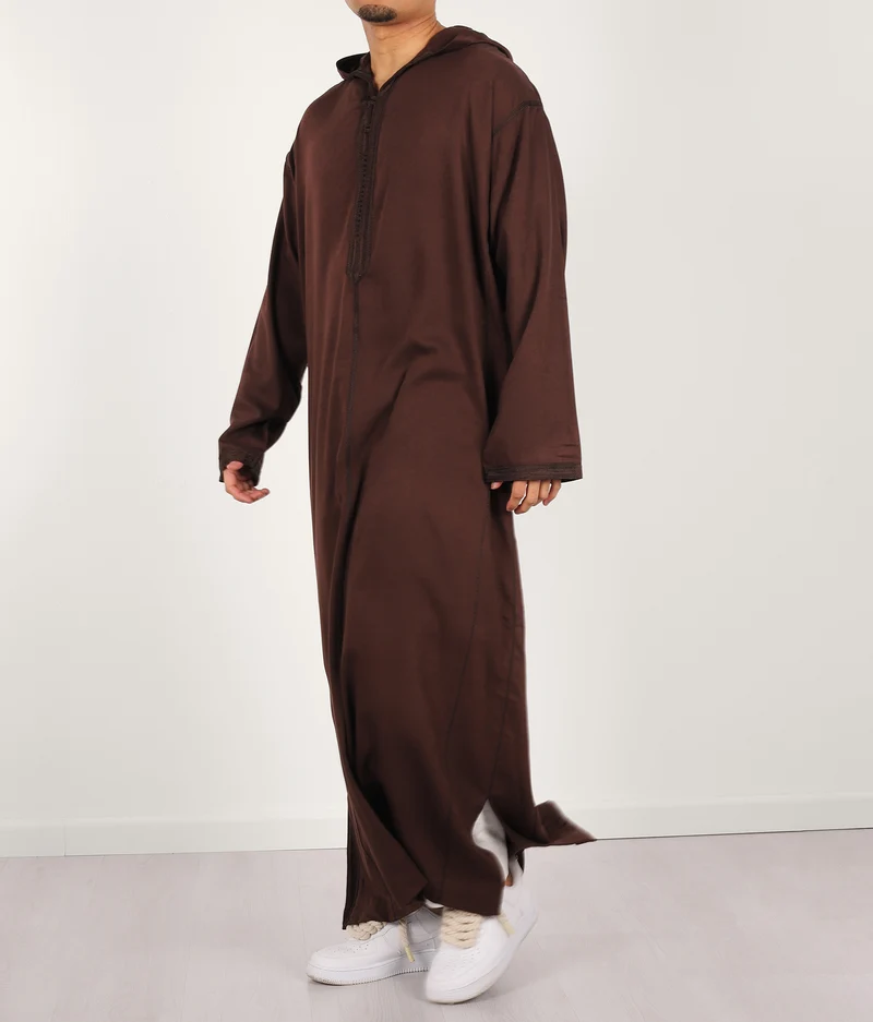 Djellaba Anouar - Espresso