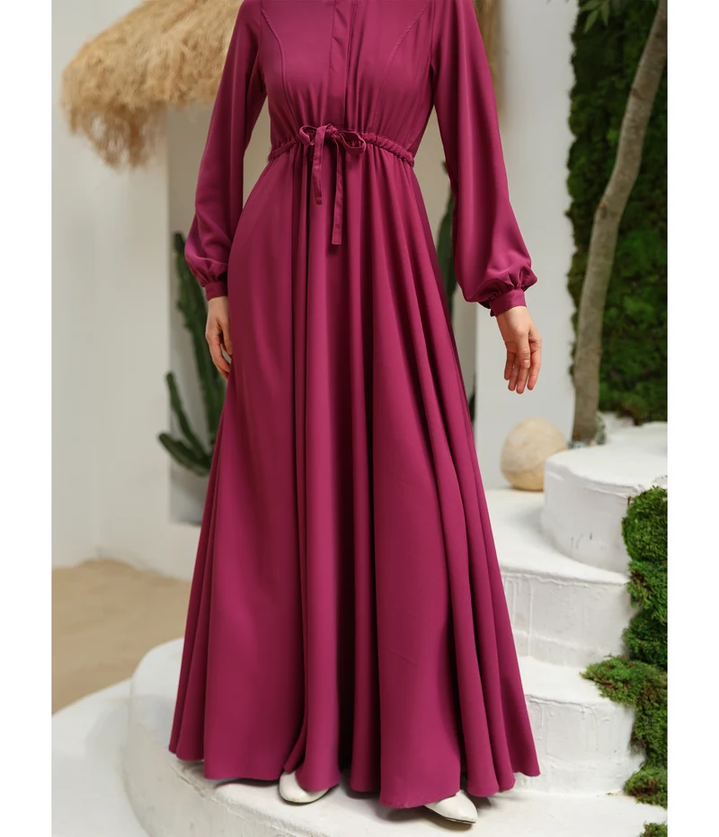 Abaya Maleekah TAYMA – Framboise
