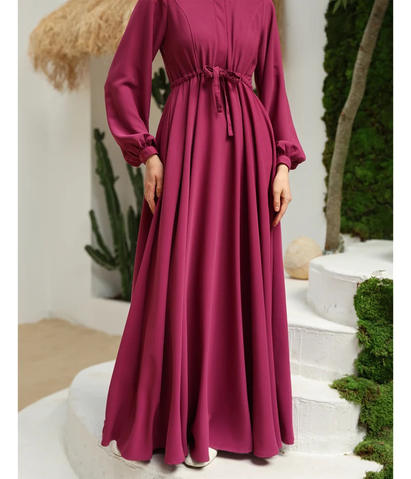 Abaya Maleekah TAYMA – Framboise
