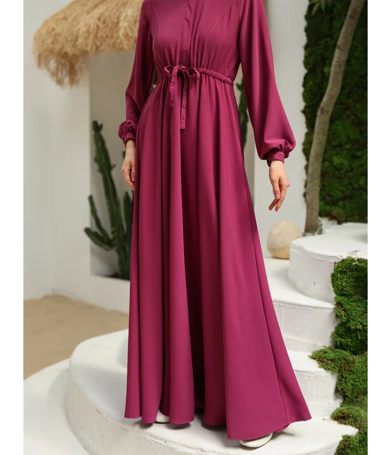 Abaya Maleekah TAYMA – Framboise