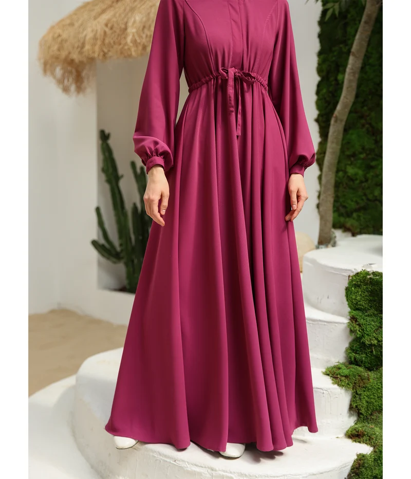 Abaya Maleekah TAYMA – Framboise