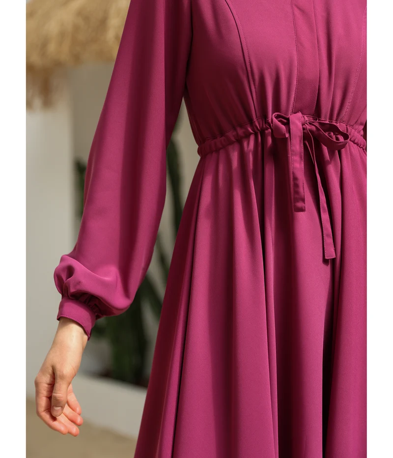 Abaya Maleekah TAYMA – Framboise