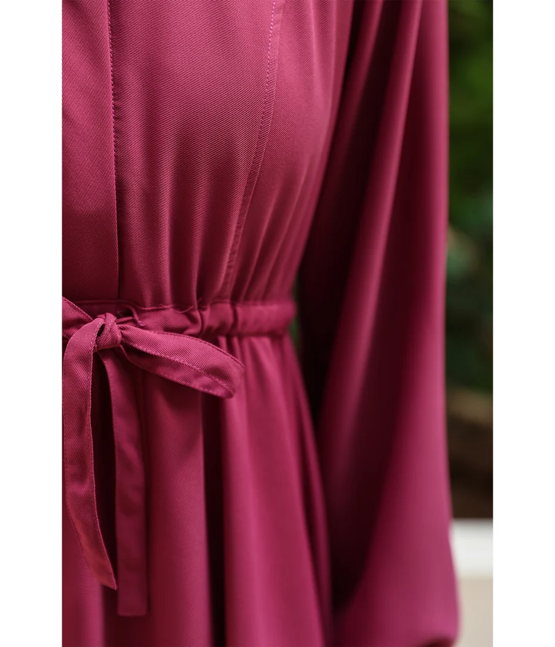 Abaya Maleekah TAYMA – Framboise
