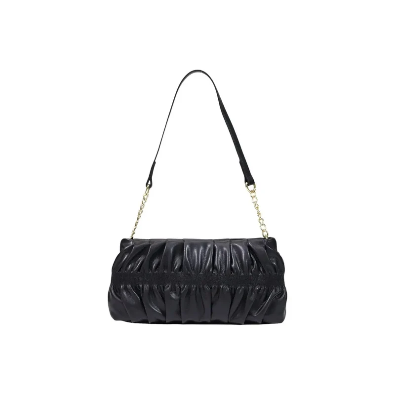 Love Moschino Schwarze Damenhandtasche aus Polyurethan, 27 cm