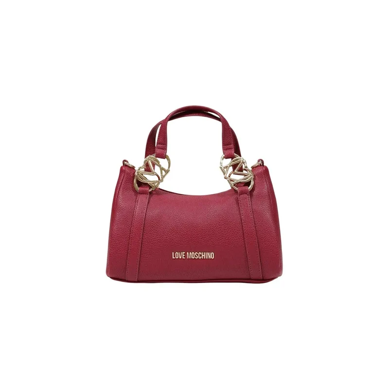 Love Moschino Damen-Schultertasche, lila Polyurethan, B 27 cm