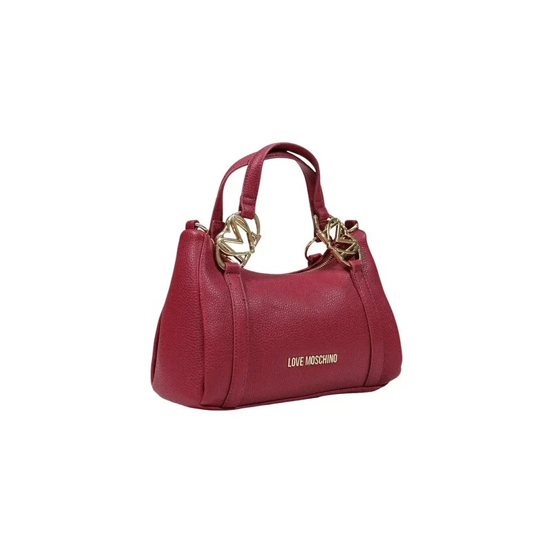 Love Moschino Damen-Schultertasche, lila Polyurethan, B 27 cm