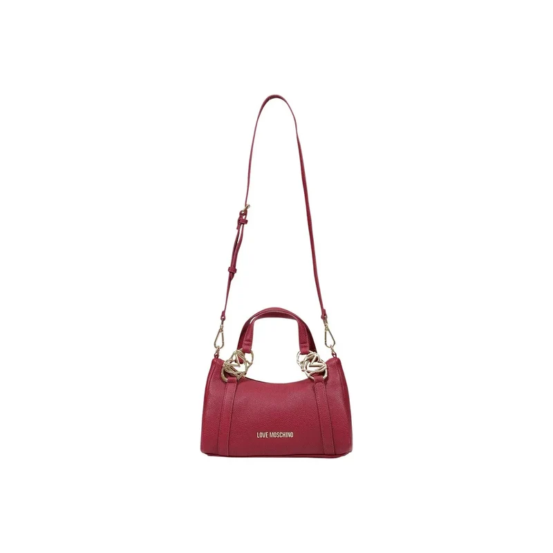 Love Moschino Damen-Schultertasche, lila Polyurethan, B 27 cm
