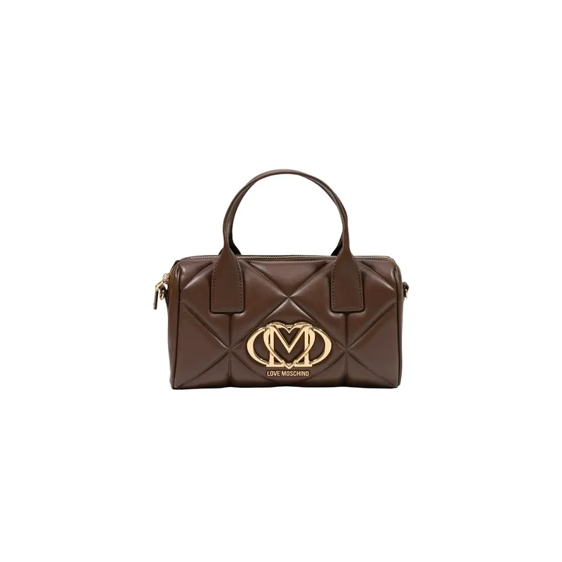 Love Moschino Damenhandtasche, braun, Polyurethan, 26 x 15 cm