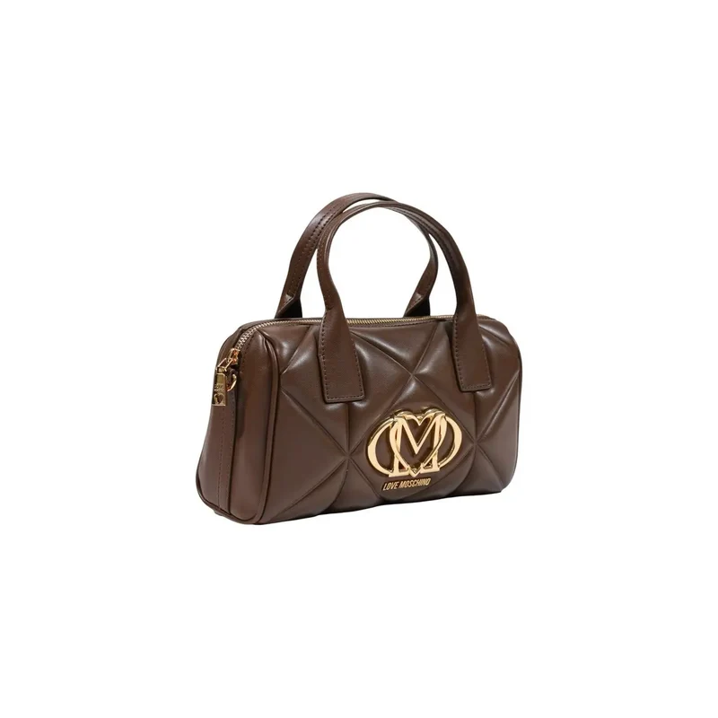 Love Moschino Damenhandtasche, braun, Polyurethan, 26 x 15 cm