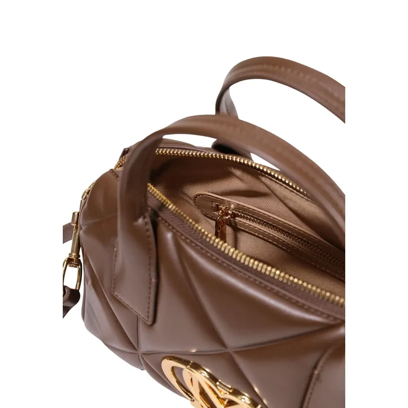 Love Moschino Damenhandtasche, braun, Polyurethan, 26 x 15 cm