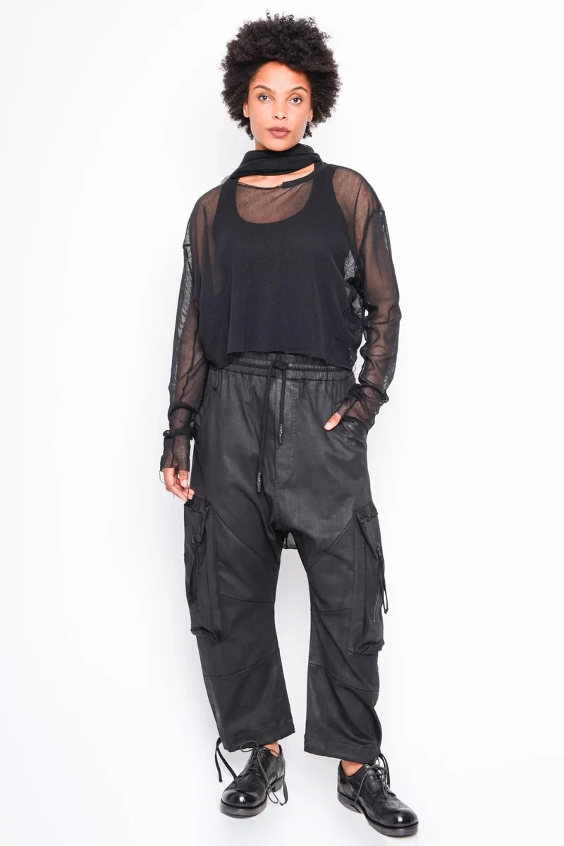 Black by K&M Tüllshirt