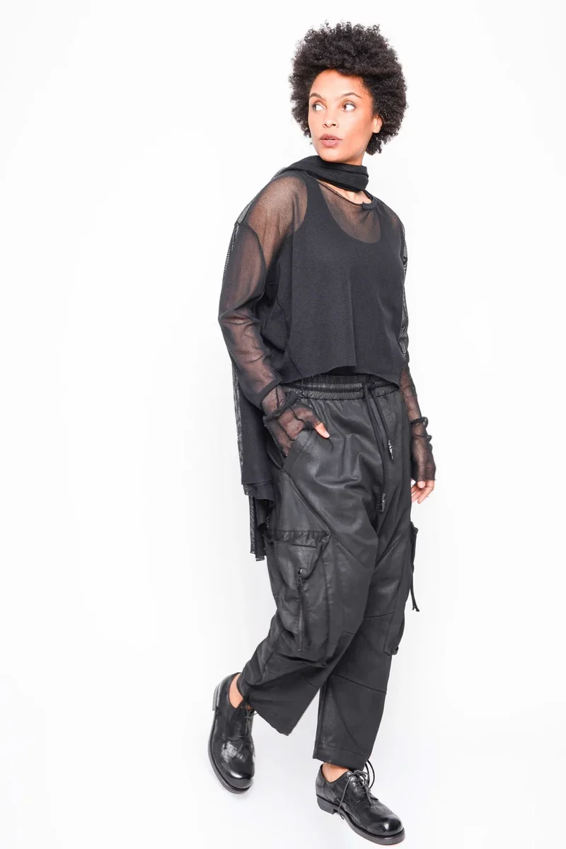 Black by K&M Tüllshirt