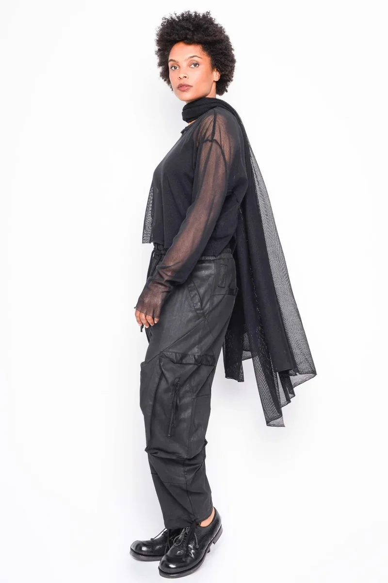 Black by K&M Tüllshirt