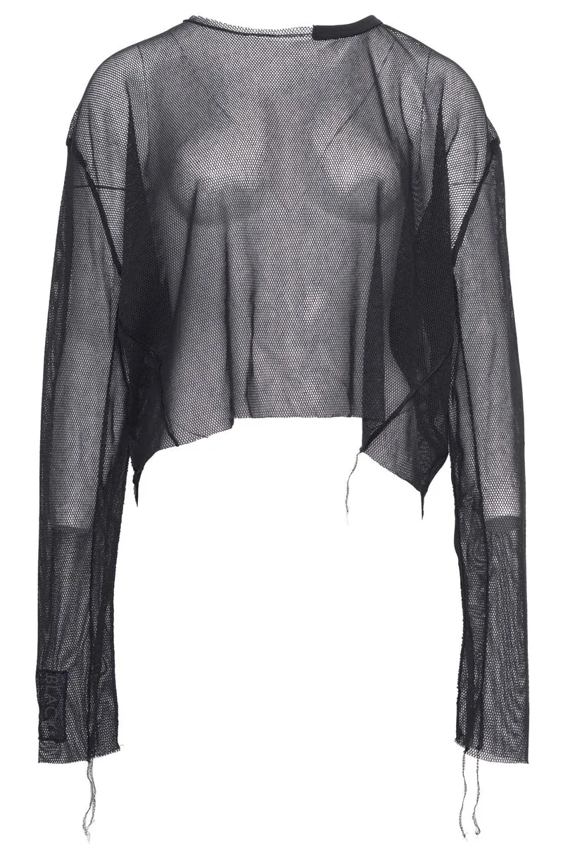 Black by K&M Tüllshirt