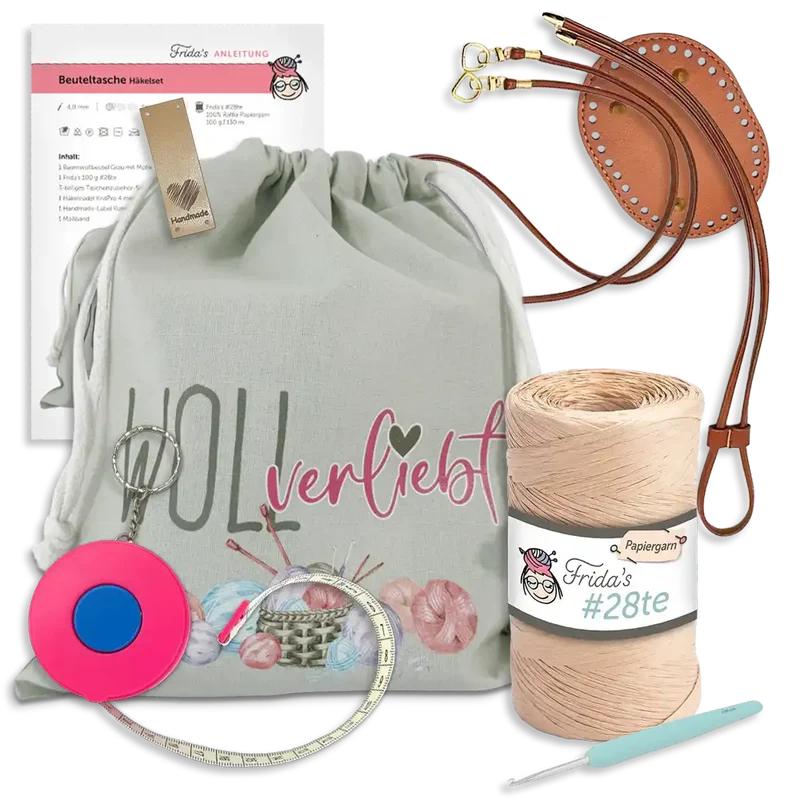 Masche in der Tasche | Beuteltasche