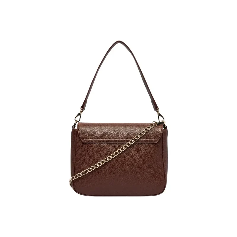 Valentino Damen-Schultertasche aus braunem Polyurethan