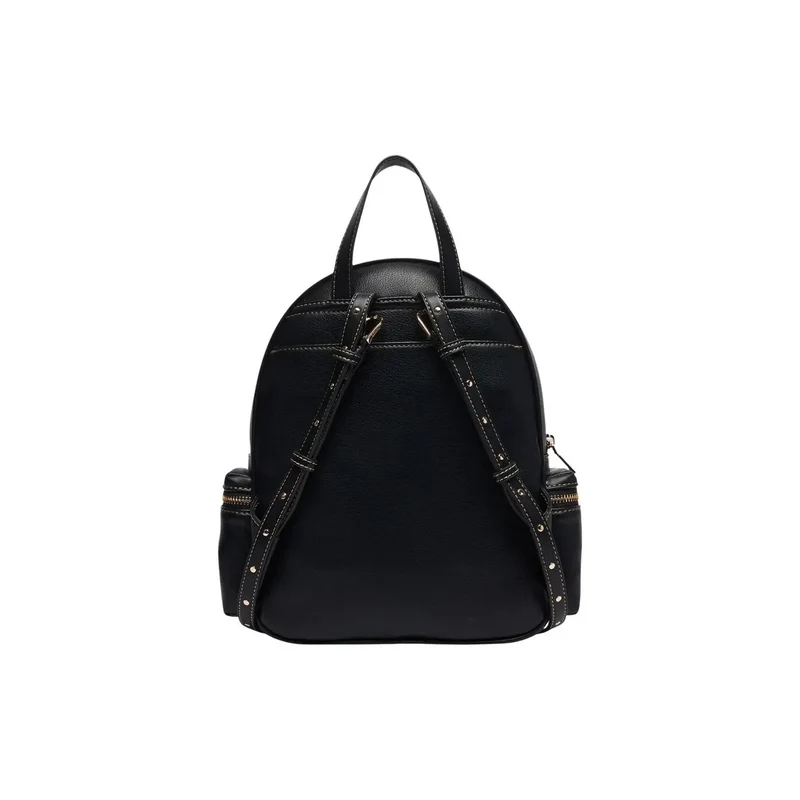 Liu Jo Schwarzer Damen-Rucksack aus Kunstleder, 30 cm