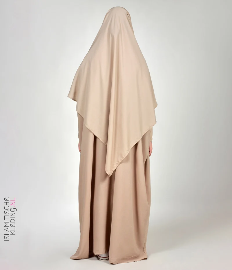Dreieck Khimar - Helles Taupe