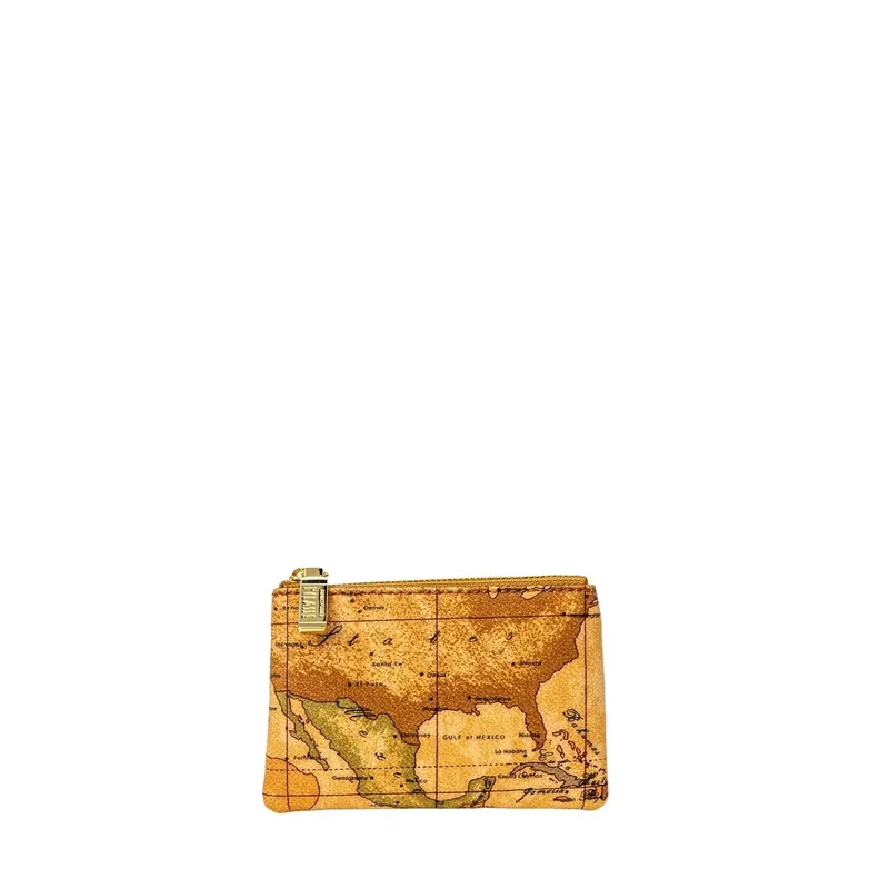 Alviero Martini Prima Classe Damen Ledertasche Beige Klein