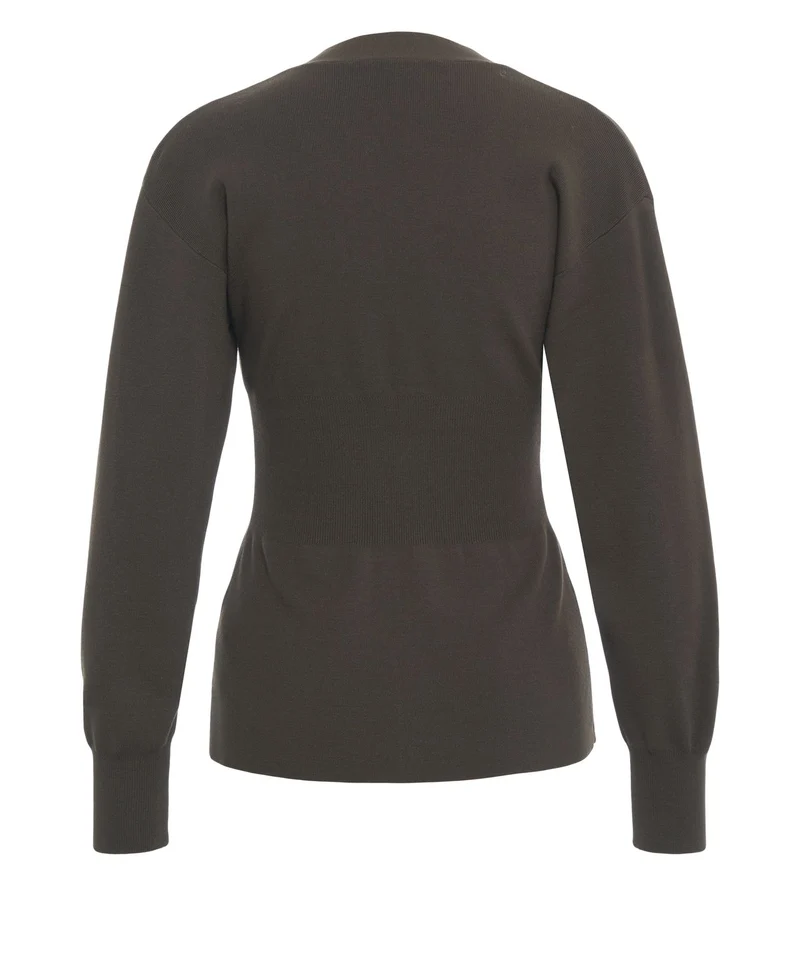 Cardigan von scollo a V