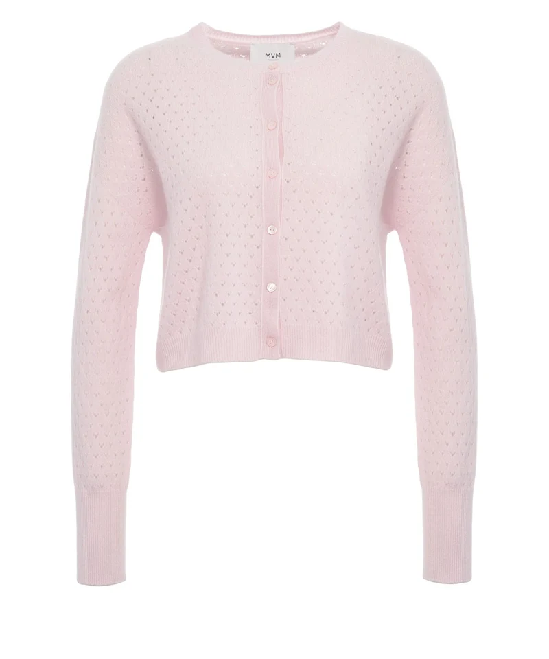 Cardigan in cashmere 'Azzurra'