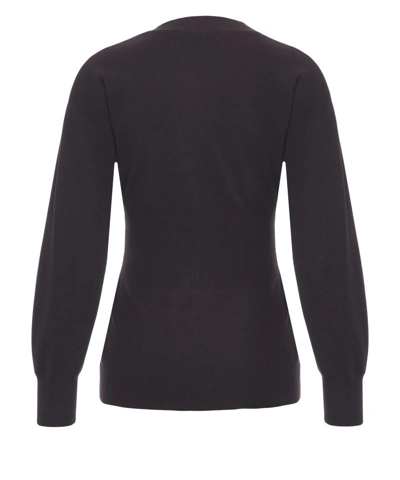 Cardigan von scollo a V