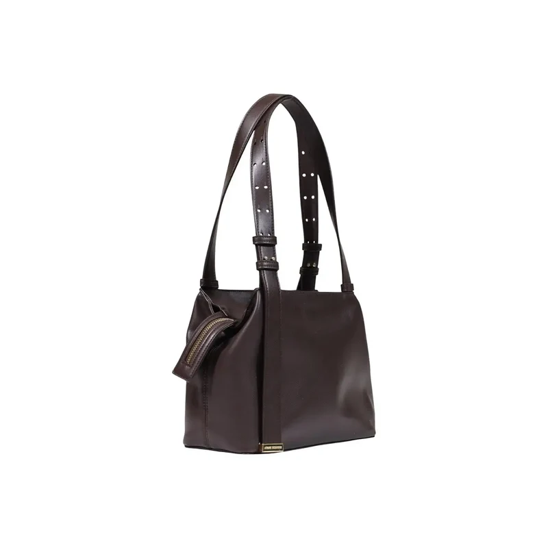 Armani Exchange Damen-Tasche aus braunem Polyester, 31 x 25 x 10 cm