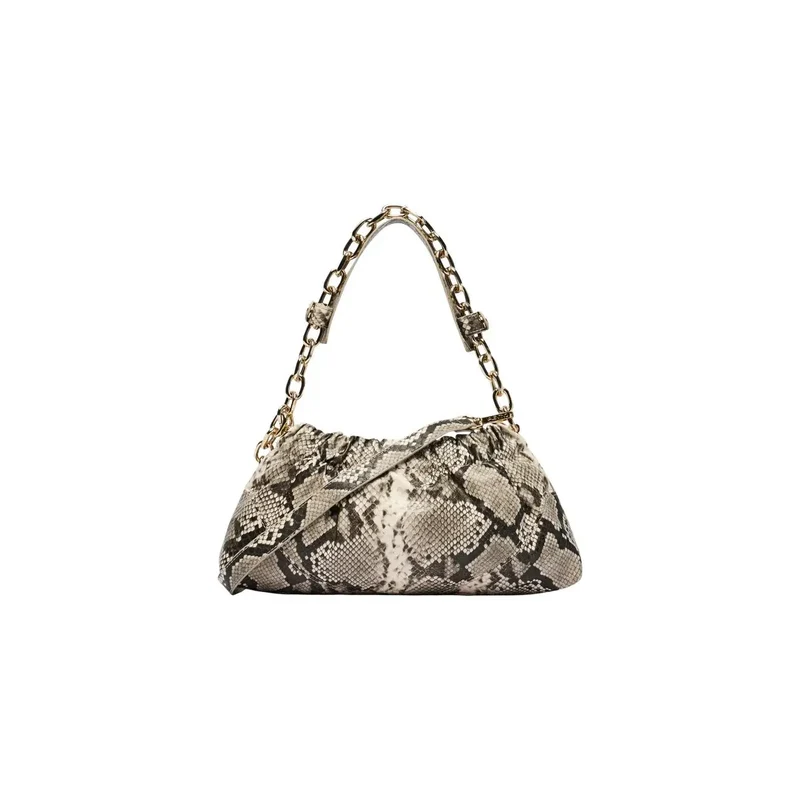 Valentino Damenhandtasche, grau, Synthetik, B 31 x H 14 cm