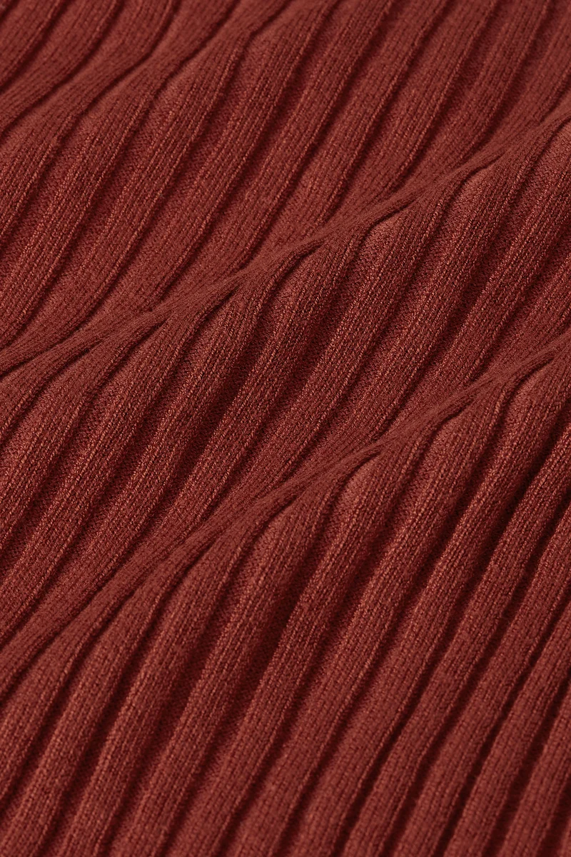 Button V Spencer Match Knit