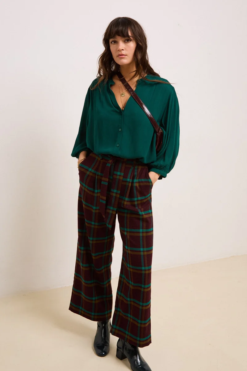 Ava Pants Vera Check