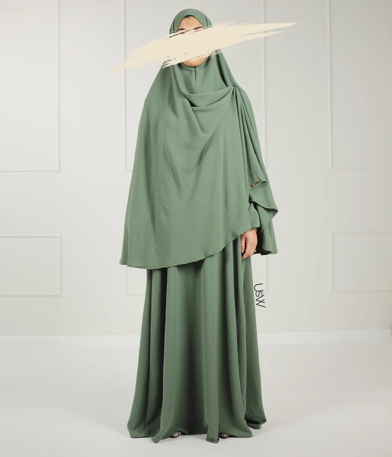 A-Linie PUFF Abaya Jazz - UsW - Blatt