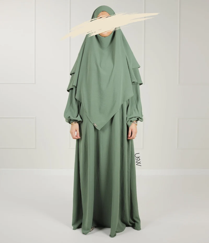 A-Linie PUFF Abaya Jazz - UsW - Blatt