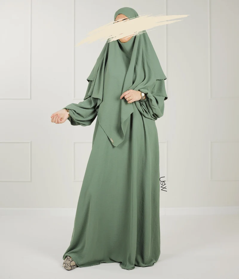 A-Linie PUFF Abaya Jazz - UsW - Blatt